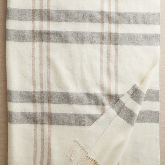 baby alpaca throw blanket - dye free - undyed - hypoallergenic - fair trade - ethically made - fair indigo