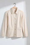 Women’s Organic Cotton Double Knit Luxe Shirt Jacket