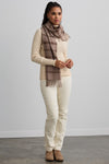 undyed dye-free hypoallergenic baby alpaca scarf - fair trade - ethically made - fair indigo