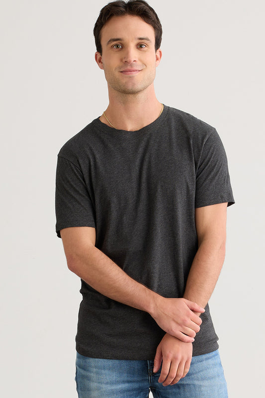 Men's 100% Organic Cotton Crew Neck T-Shirt
