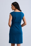 Women's Organic Cotton Cap Sleeve Dress with Pockets