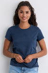 Women's Ultra 100% Organic Cotton Relaxed Crew Neck T-shirt