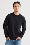 Men's Ultra 100% Organic Cotton Long Sleeve Crew Neck T-shirt