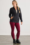 organic cotton french terry zip jacket | fair indigo
