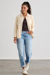 Women’s Organic Cotton Double Knit Luxe Shirt Jacket