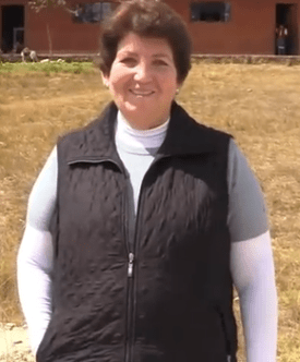 Ines, the founder of the school