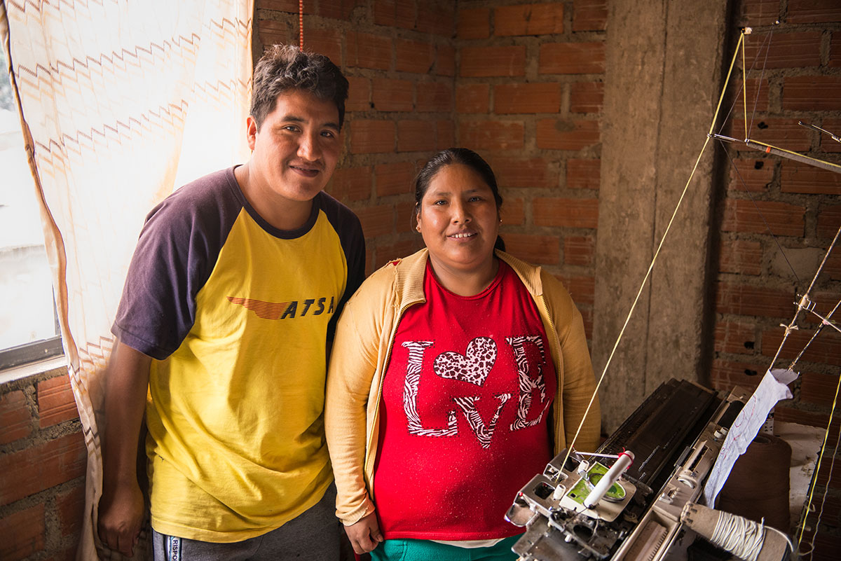 Irma and Gabriel, husband and wife duo making the Organic Joobles baby collection